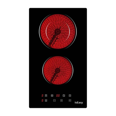 Product Εστία Κεραμική IsEasy LT2V-15 Two-Zones ceramic base image