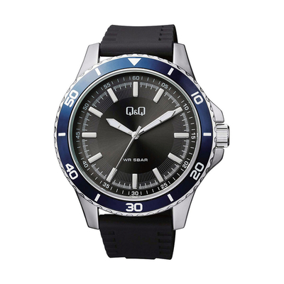 Product Ρολόι Ανδρικό Q&Q QB24J302Y Μαύρο (? 48 mm) base image