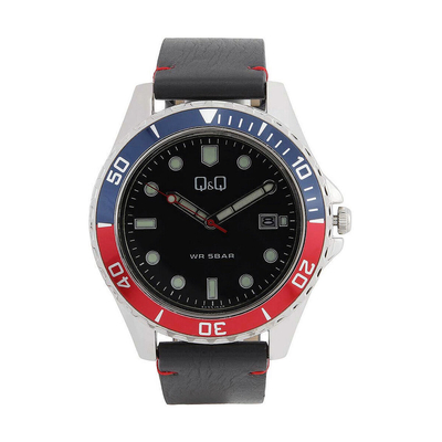Product Ρολόι Ανδρικό Q&Q A172J342Y Μαύρο (? 43 mm) base image