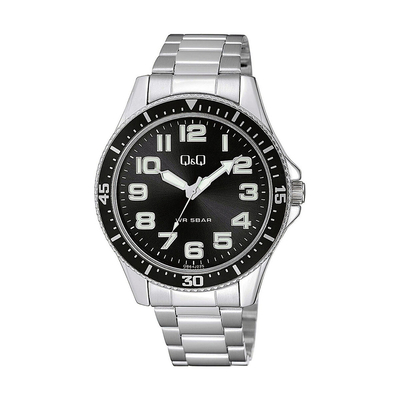 Product Ρολόι Ανδρικό Q&Q QB64J225Y Μαύρο (? 45 mm) base image
