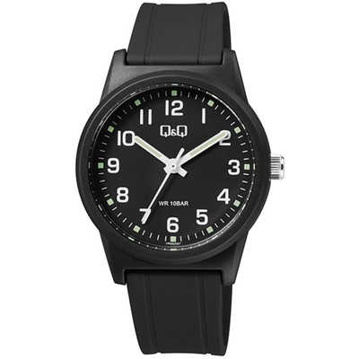 Product Ρολόι Unisex Q&Q VR35J027Y Μαύρο (? 40 mm) (? 35 mm) base image