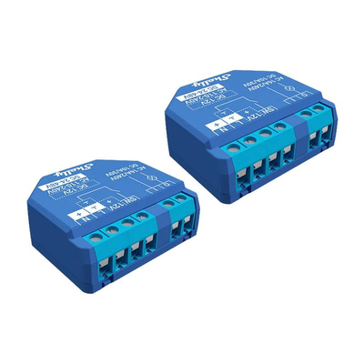 Product Ενδιάμεσος Διακόπτης Shelly Plus 1 Set of 2 potential-free Relays, WiFi/Bluetooth base image