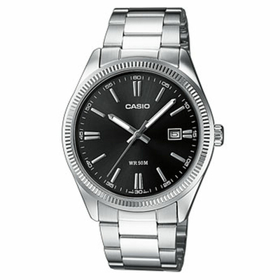 Product Ανδρικό Ρολόι Casio DATE Ασημί Μαύρο (? 39 mm) base image