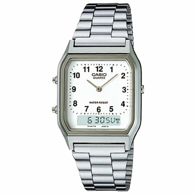 Product Ανδρικό Ρολόι Casio COLLECTION ANA-DIGIT Ασημί (? 30 mm) base image