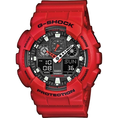 Product Ρολόι Ανδρικό Casio G-Shock GA-100B-4AER Μαύρο (? 55 mm) base image