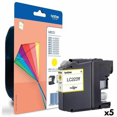 Product Μελάνι Brother MFC-J4420DW J4620DW Κίτρινο (5 Μονάδες) base image