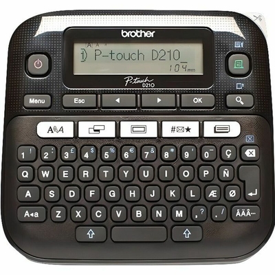 Product Εκτυπωτής για Ετικέτες Brother PT-D210 Κίτρινο Μαύρο Λευκό/Γκρι base image