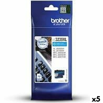 Product Αυθεντικό Μελάνι Brother HLJ6000 / MFCJ5945 / MFCJ6945 Κυανό (5 Μονάδες) base image