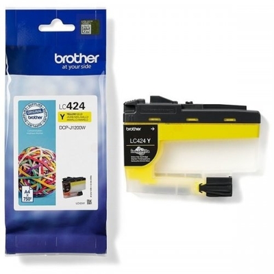 Product Μελάνι Brother LC424Y - yellow - original base image