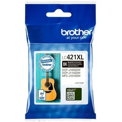 Product Αυθεντικό Μελάνι Brother LC421XL Μαύρο (5 Μονάδες) base image