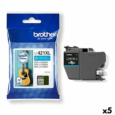 Product Αυθεντικό Μελάνι Brother MFC-J1010DW / DCP-J1050DW Κυανό (5 Μονάδες) base image