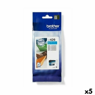 Product Αυθεντικό Μελάνι Brother LC426 Κυανό (5 Μονάδες) base image