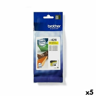 Product Αυθεντικό Μελάνι Brother LC426 Κίτρινο (5 Μονάδες) base image