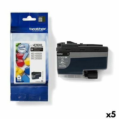 Product Μελάνι Brother MFC-J4340DW J4540DWXL J4540DW Μαύρο (5 Μονάδες)  base image