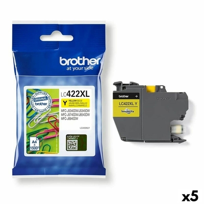 Product Αυθεντικό Μελάνι Brother MFCJ5340DW Κίτρινο (5 Μονάδες) base image
