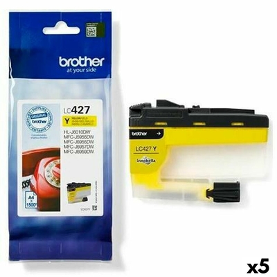 Product Μελάνι Brother MFCJ5955DW, MFCJ6955DW Κίτρινο (5 Μονάδες)  base image