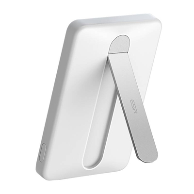 Product Powerbank ESR Qi2 MagSlim 5000 mAh μαγνητικό με βάση (Λευκό) base image