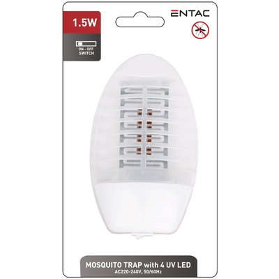 Product Ηλεκτρική Εντομοπαγίδα Entac Φωτάκι AC230V base image