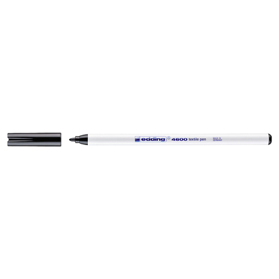 Product Μαρκαδόρος Υφάσματος Edding 4600 Μαύρος base image