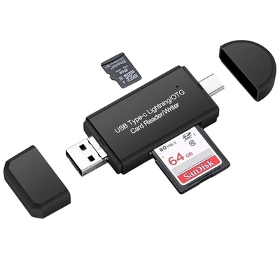 Product Card Reader ATC 4in1 Micro+2.0 A+Type C+Lightning base image