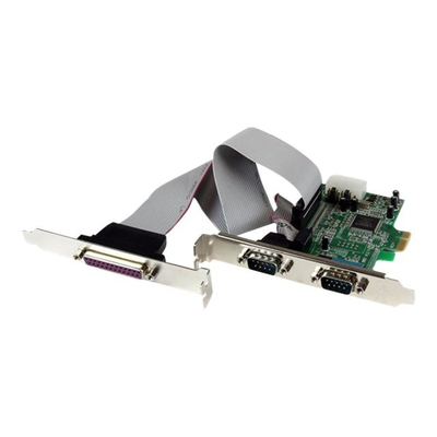 Product Κάρτα Δικτύου PCIe StarTech 2S1P serial / parallel RS232 with 16550 UART base image