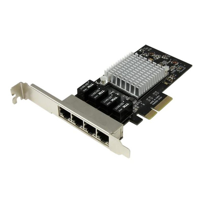Product Κάρτα Δικτύου PCIe StarTech 4 Port Gigabit Ethernet Network Card - Intel I350 NIC base image