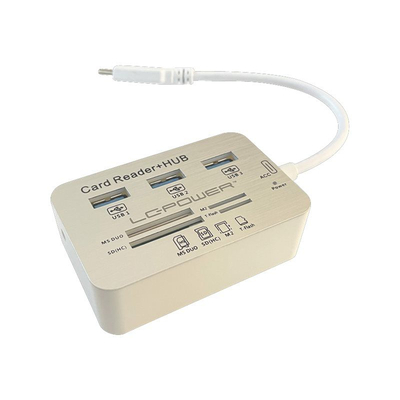 Product USB Hub LC Power LC-HUB-C-CR - Hub - 3 connections base image