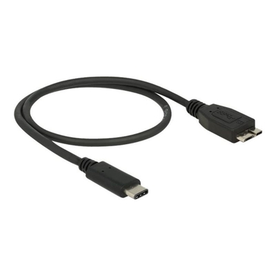 Product Καλώδιο USB DeLock Micro-USB Type B to USB-C - 50 cm base image