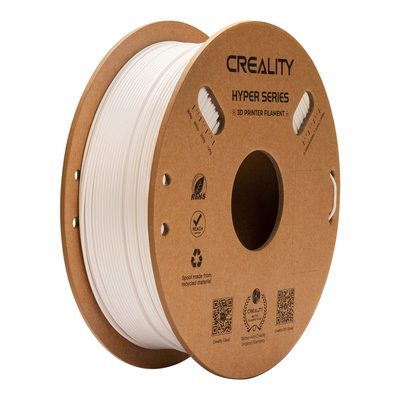 Product Filament Creality Hyper-PETG White 3D Printer fast print, chemical sunlight resist. 1kg 1.75 base image