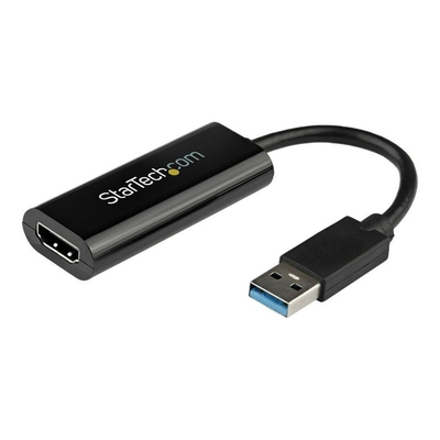 Product Αντάπτορας USB StarTech to HDMI Adapter - 3.0 - Slim - 1080p - Multi Monitor - 19 cm base image