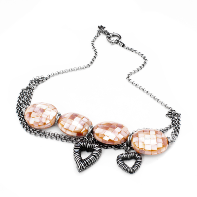 Product Γυναικείο Κολιέ Folli Follie 4N0T050Kp (18cm) από Ατσάλι Silver base image