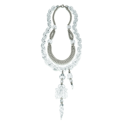 Product Γυναικείο Κολιέ Folli Follie 4N0T067C (70cm) από Ατσάλι Silver base image