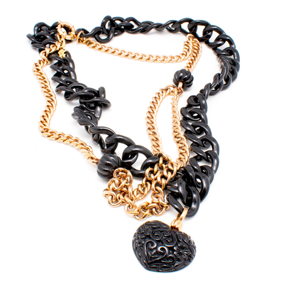 Product Γυναικείο Κολιέ Folli Follie 4N0T096Rk (35cm) από Ατσάλι Pink base image