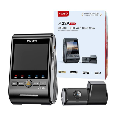 Product Κάμερα Αυτοκινήτου Viofo A329 2CH 4K 60FPS + 2K WiFi, GPS base image