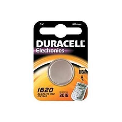Product Μπαταρία Κουμπί Λιθίου DURACELL CR1620 3V base image