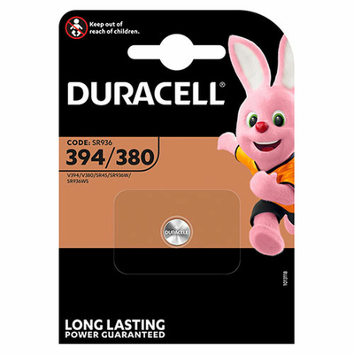Product Μπαταρίες DURACELL 394/380 1τμχ base image