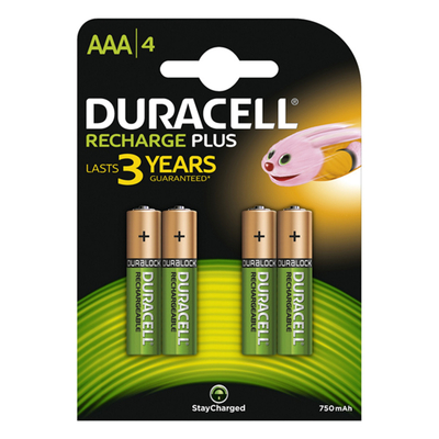 Product Επαναφορτιζόμενες Μπαταρίες DURACELL 05000394090231 base image