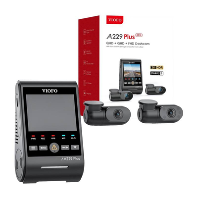Product Κάμερα Αυτοκινήτου Viofo A229 PLUS 3CH 2K + 1080p WiFi, GPS base image