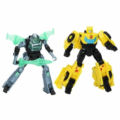 Product Φιγούρα Δράσης Hasbro Cyber-Combiner Bumblebee et Mo Malto base image