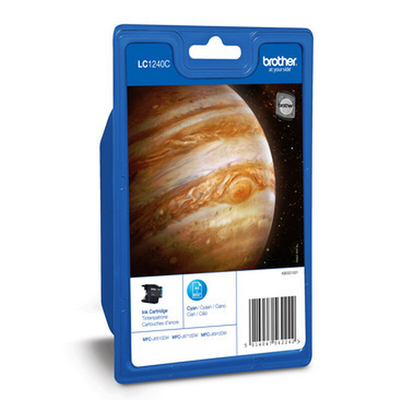 Product Αυθεντικό Μελάνι Brother LC-1240CBP Κυανό base image
