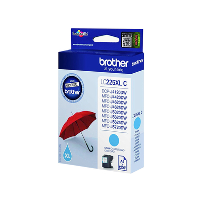 Product Αυθεντικό Μελάνι Brother LC-225XLCBP Κυανό base image