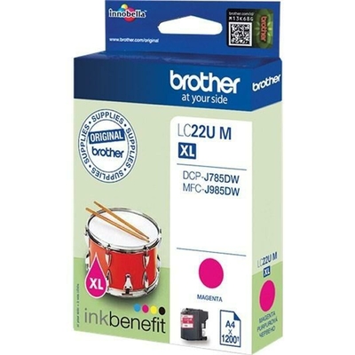 Product Αυθεντικό Μελάνι Brother LC-22UY Mατζέντα base image