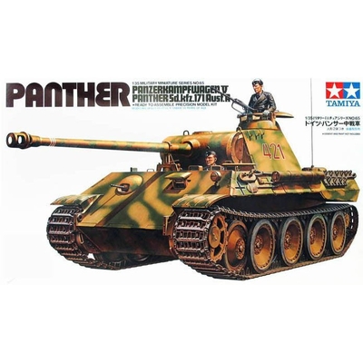 Product Φιγούρα Μοντελισμού Tamiya German Panther Med Tank base image