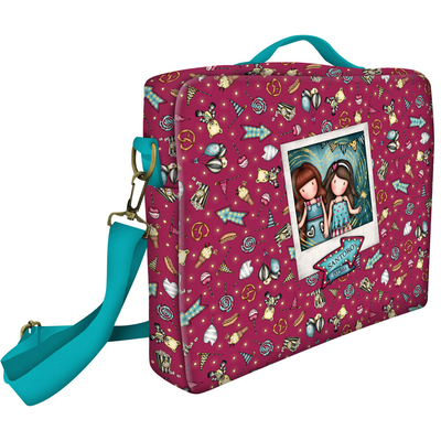 Product Θήκη για Laptop Gorjuss Fireworks 14,1'' Μπορντό (37.5 x 29.5 x 6 cm) base image