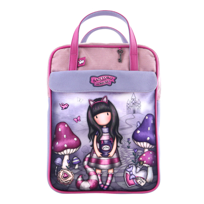 Product Σακίδιο Gorjuss Cheshire cat Ροζ Μωβ (27 x 10 x 37 cm) base image