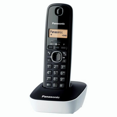 Product Ασύρματο Τηλέφωνο Panasonic Λευκό base image