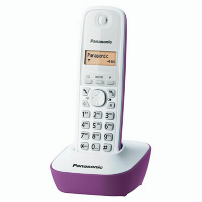Product Ασύρματο Τηλέφωνο Panasonic KX-TG1611FRF Κεχριμπάρι base image