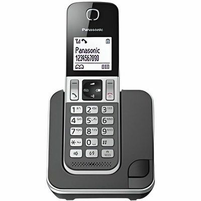 Product Τηλέφωνο IP Panasonic KX-TGD310FRG Γκρι base image