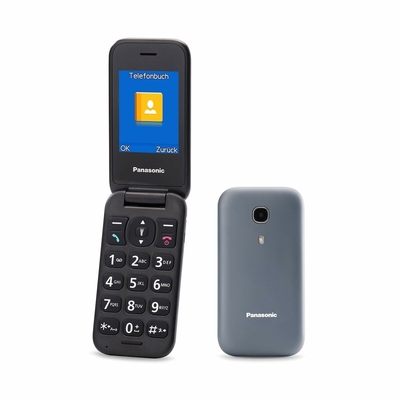 Product Κινητό Τηλέφωνο Panasonic KXTU400EXG Γκρι base image