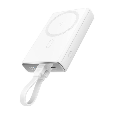 Product Powerbank Joyroom Μαγνητικό με βάση JR-PBM01, 20W, 10000mA (Λευκό) base image